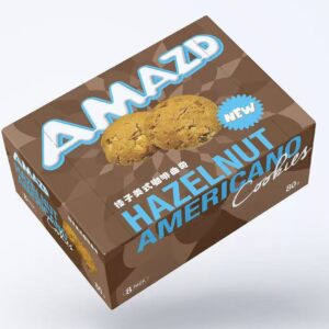 Hazelnut Americano Coffee Cookies in Box