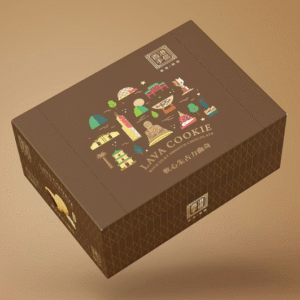 Chocolate Lava Cookies in Box