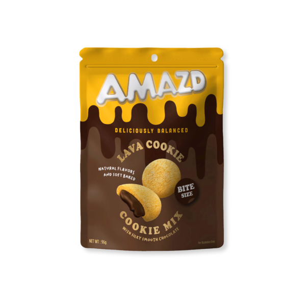 AMAZD Chocolate Lava Cookies in Bag