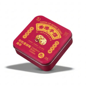 粒粒蔓越莓牛油曲奇鐵盒裝（懷舊風）