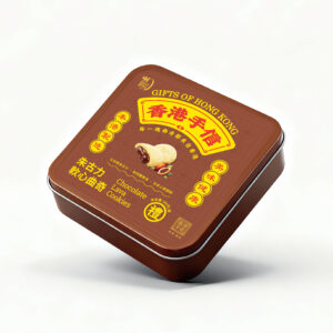 軟心朱古力曲奇鐵盒裝（懷舊風）